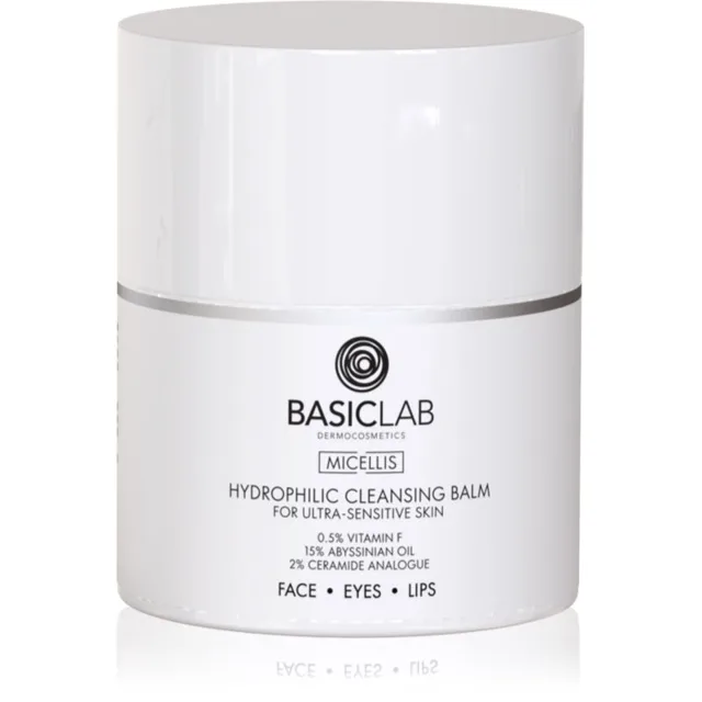 BasicLab Dermocosmetics Micellis odličovací a čisticí balzám pro velmi citlivou pleť 40 g