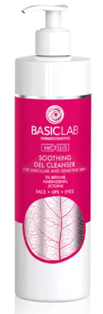 BASICLAB MICELLIS zklidňující čisticí gel 300 ml