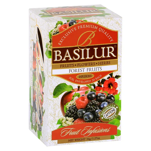 BASILUR Fruit Forest Fruits 25 sáčků