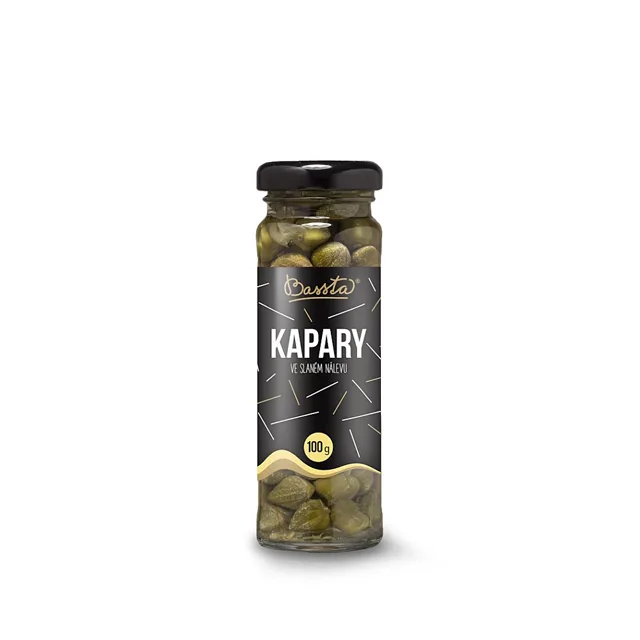 BASSTA Kapary ve slanokyselém nálevu 100 g