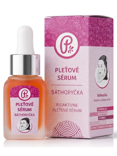 BÁTHORYČKA – Bioaktivní antioxidační, rozjasňující pleťové sérum 15 ml
