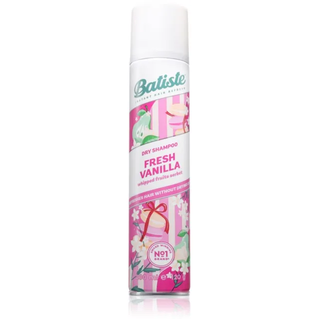 Batiste Fresh Vanilla suchý šampon 200 ml
