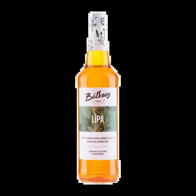 Báťkovy sirupy Lipový sirup 500 ml