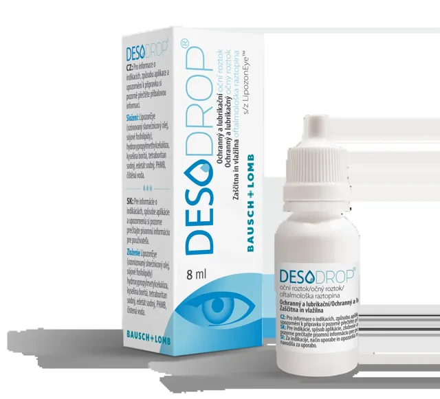 Bausch & Lomb Desodrop oční roztok 8 ml