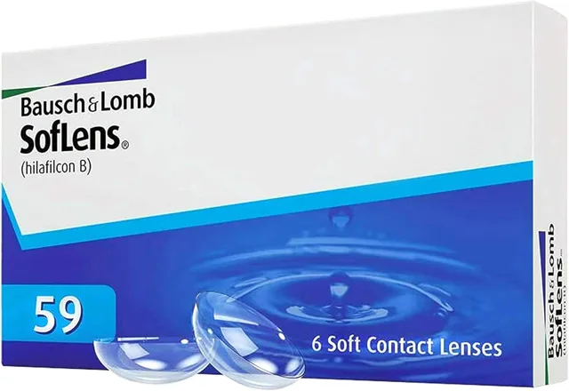 BAUSCH + LOMB SofLens 59 (6 čoček)-4,25