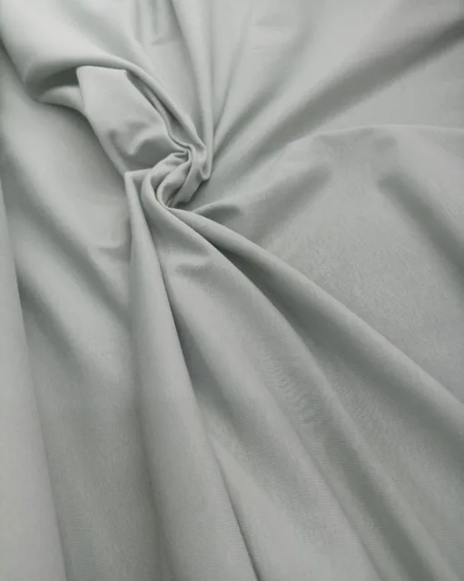Bavlněný úplet s elastanem, 1 metr, 185gr/m2, olivově zelený