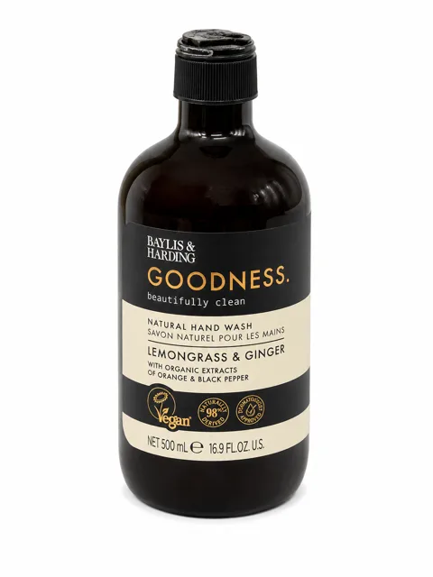 Baylis & Hardin Baylis & Harding Goodness Lemongrass & Ginger tekuté mýdlo na ruce 500 ml (poškozený aplikátor)