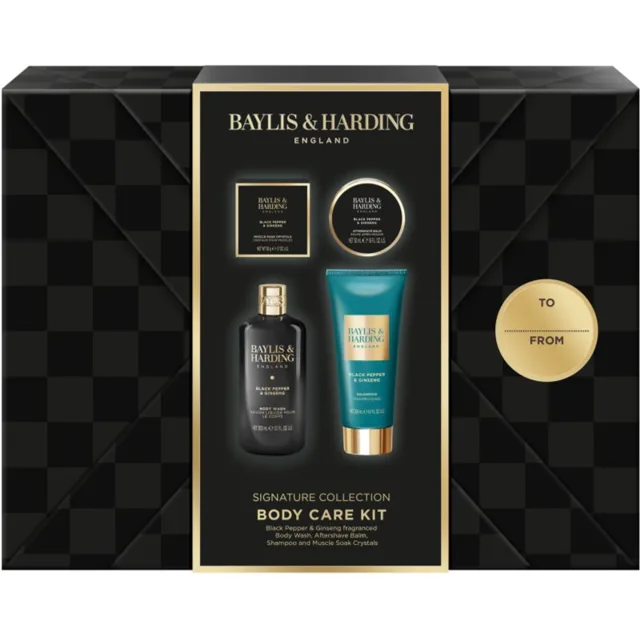 Baylis & Harding Black Pepper & Ginseng dárková sada do sprchy