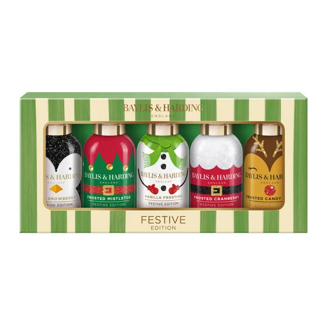 Baylis & Harding Dárková mini sada péče o tělo Festive Friends 5 ks