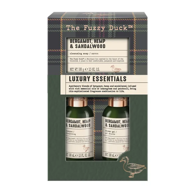 Baylis & Harding Dárková sada Bergamot, Hemp & Sandalwood 3 ks