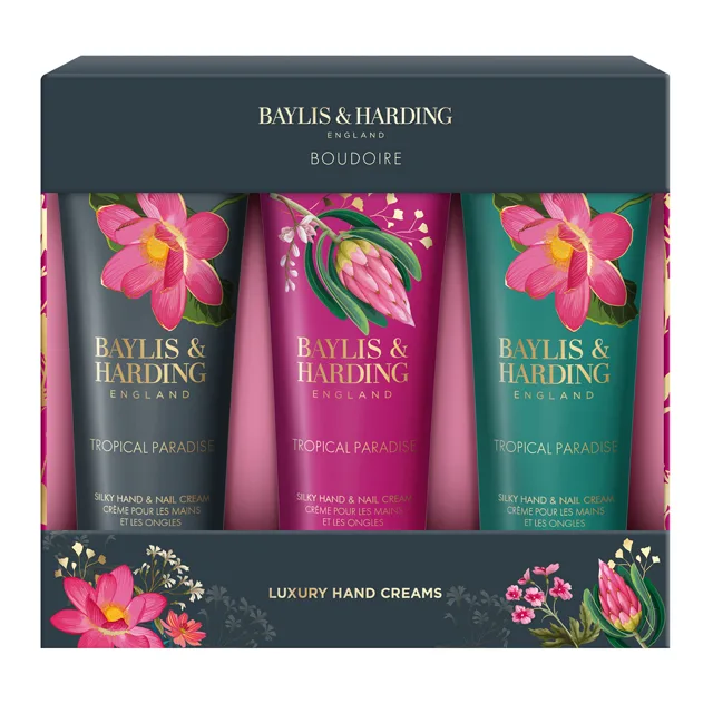 Baylis & Harding Dárková sada Boudoire - Tropical Paradise 3 × 50 ml