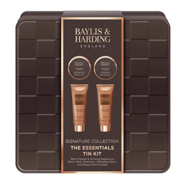 Baylis & Harding Dárková sada Černý pepř & Ženšen 4 ks