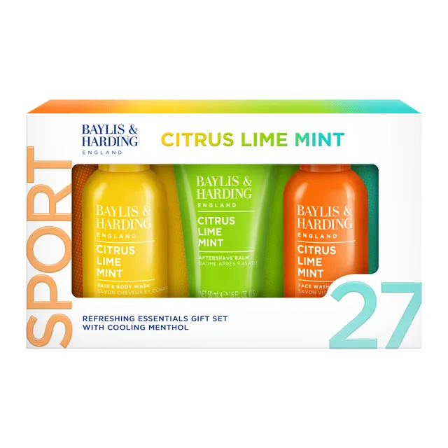 Baylis & Harding Dárková sada Citrus, Limetka & Máta 3 ks