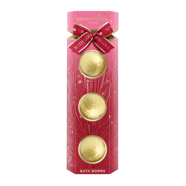 Baylis & Harding Dárková sada Midnight Cherry 3 × 100 g