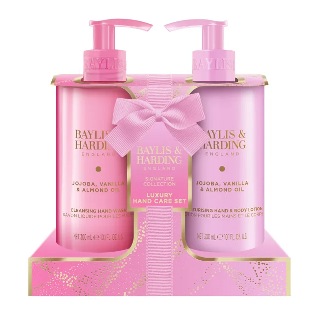 Baylis & Harding Dárková sada péče o ruce Jojoba, Vanilla & Almond Oil 2 ks