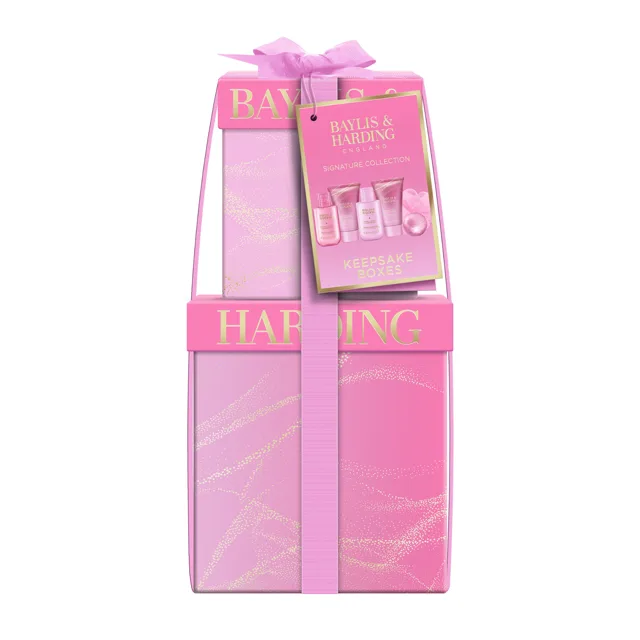 Baylis & Harding Dárková sada péče o tělo Jojoba, Vanilla & Almond Oil 6 ks