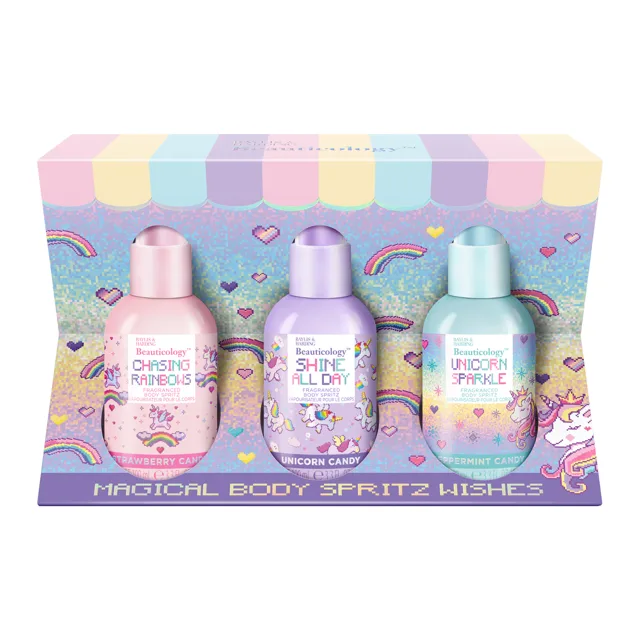 Baylis & Harding Dárková sada tělových sprejů Unicorn