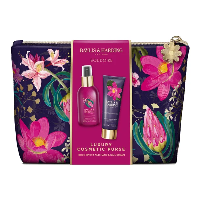 Baylis & Harding Dárková sada v taštičce Boudoire Tropical Paradise 2 ks