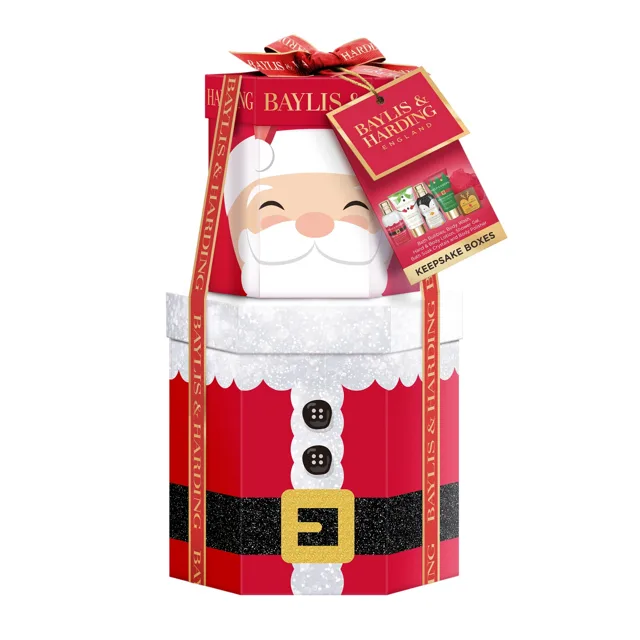 Baylis & Harding Dárková vánoční sada Santa Festive Friends 6 ks