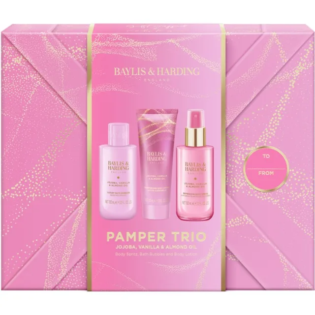 Baylis & Harding Jojoba, Vanilla & Almond Oil dárková sada na tělo