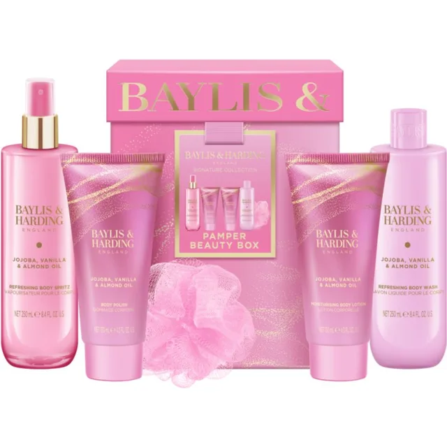Baylis & Harding Jojoba, Vanilla & Almond Oil dárková sada na tělo
