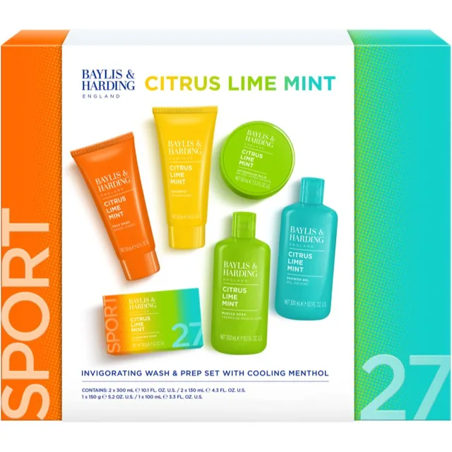 Baylis & Harding Men's Citrus Lime & Mint dárková sada pro muže
