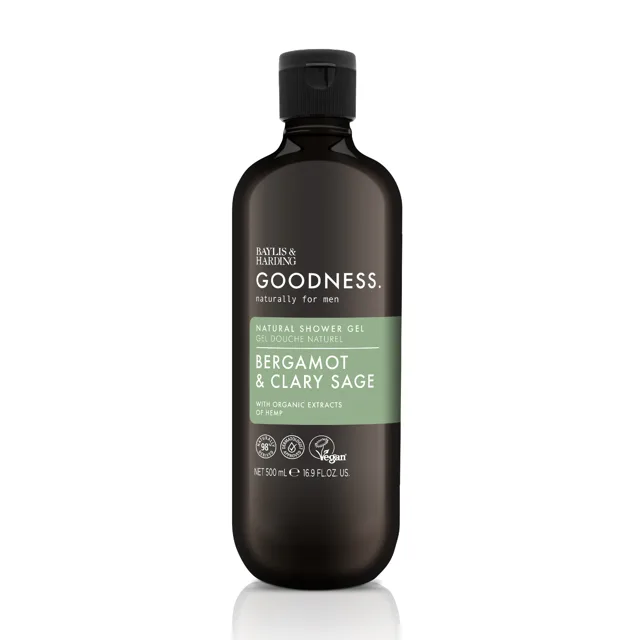 Baylis & Harding Pánský sprchový gel Goodness Mens Bergamot & Šalvěj 500 ml
