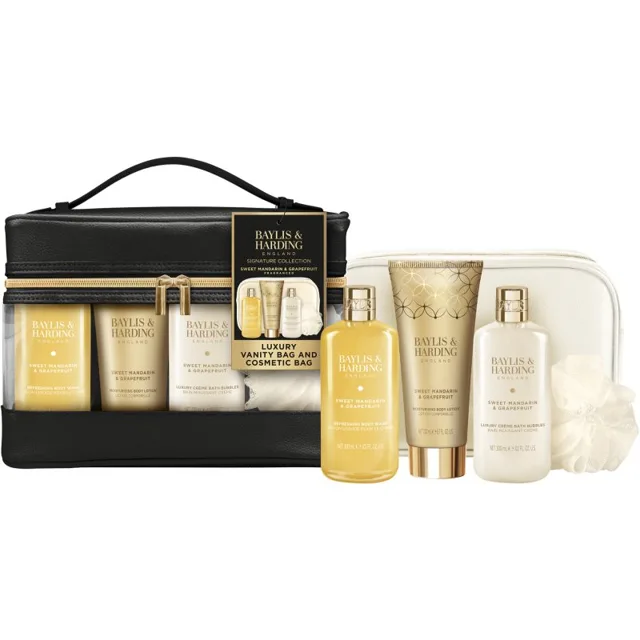 Baylis & Harding Sweet Mandarin & Grapefruit dárková sada kosmetická taštička