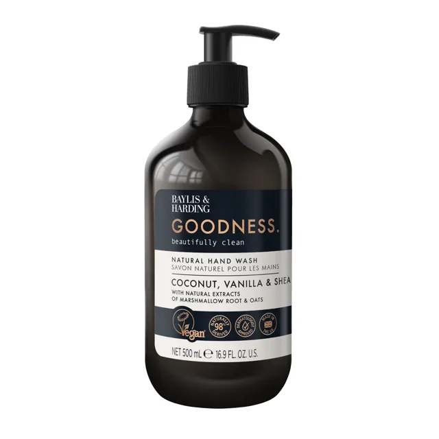 Baylis & Harding Tekuté mýdlo na ruce Goodness Kokos, Vanilka & Shea Hand Wash 500 ml