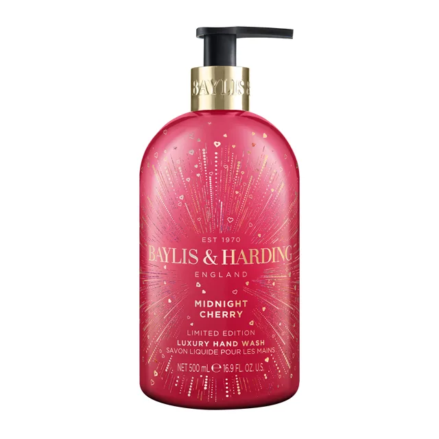 Baylis & Harding Tekuté mýdlo na ruce Midnight Cherry (Luxury Hand Wash) 500 ml