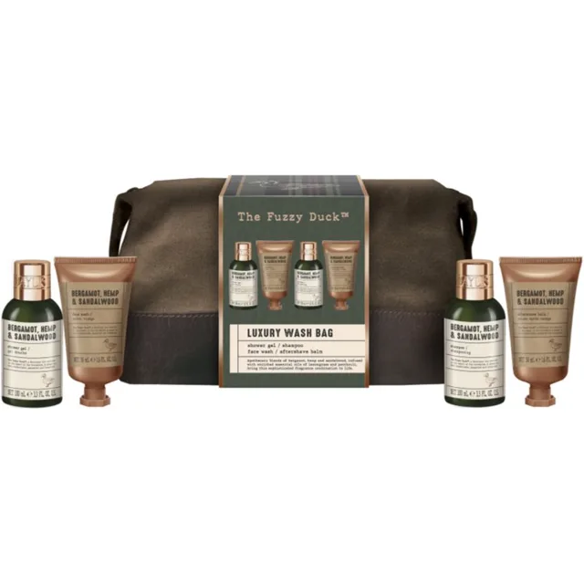 Baylis & Harding The Fuzzy Duck Bergamot, Hemp & Sandalwood dárková sada na cesty