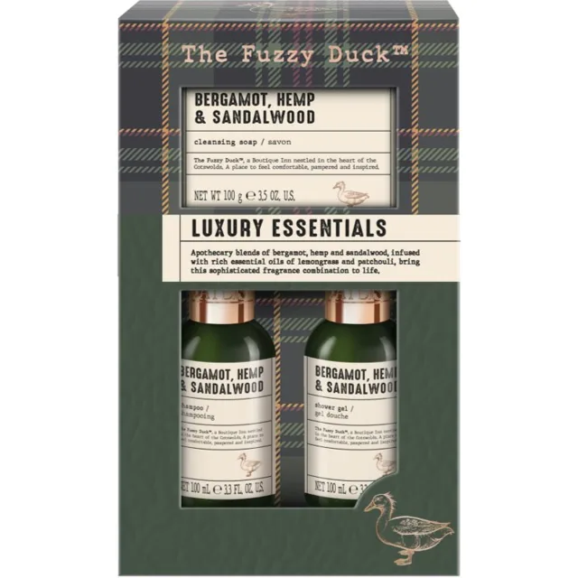 Baylis & Harding The Fuzzy Duck Bergamot, Hemp & Sandalwood dárková sada pro muže