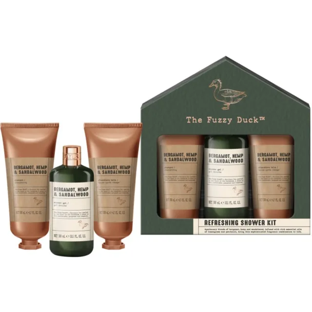 Baylis & Harding The Fuzzy Duck Bergamot, Hemp & Sandalwood dárková sada pro muže