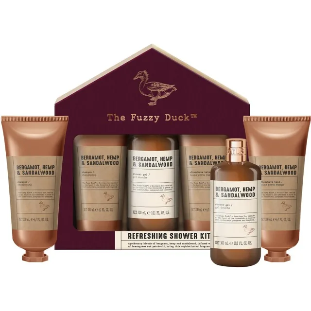 Baylis & Harding The Fuzzy Duck Bergamot, Hemp & Sandalwood dárková sada pro muže