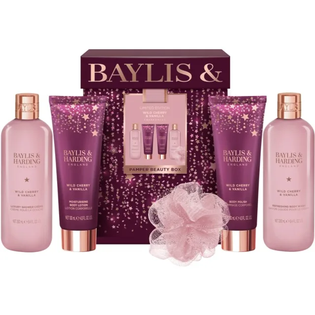Baylis & Harding Wild Cherry & Vanilla dárková sada na tělo