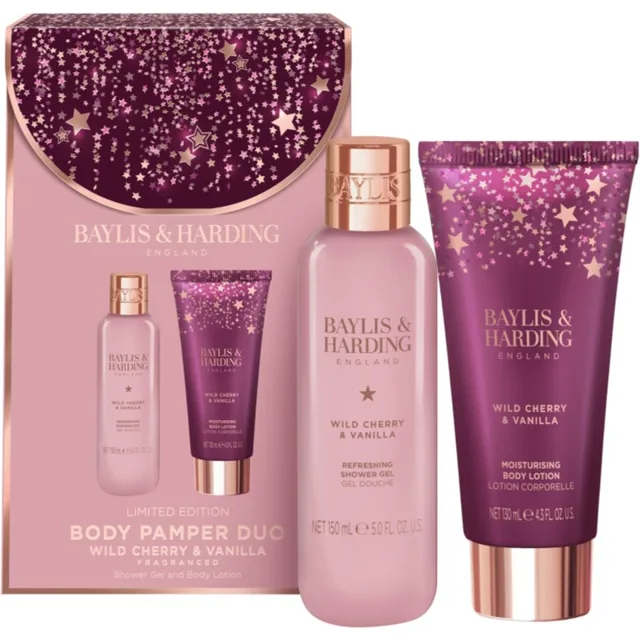 Baylis & Harding Wild Cherry & Vanilla dárková sada na tělo