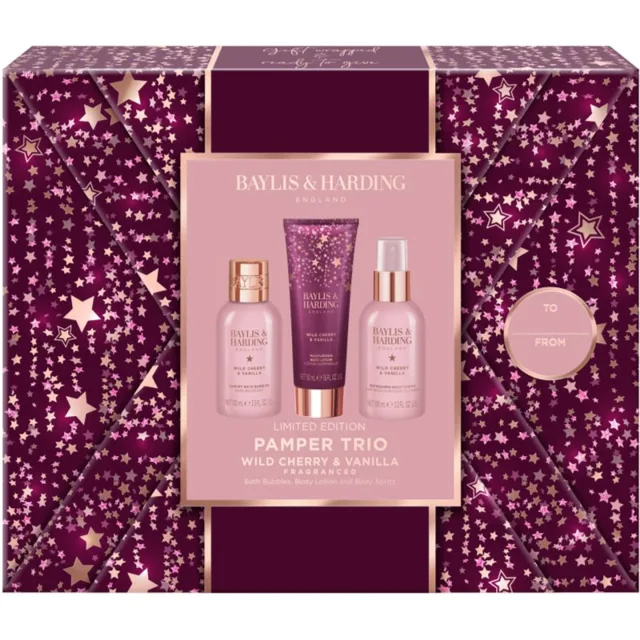 Baylis & Harding Wild Cherry & Vanilla dárková sada pro ženy