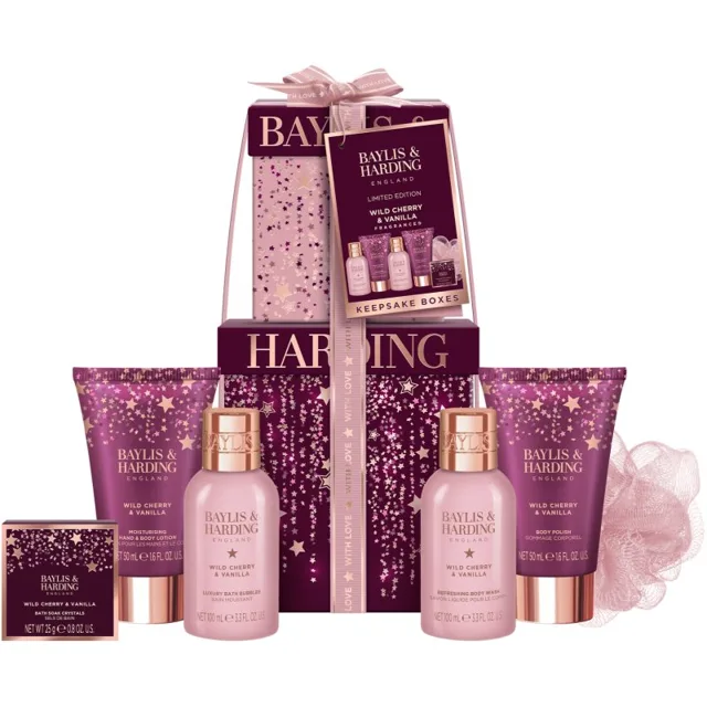 Baylis & Harding Wild Cherry & Vanilla dárková sada