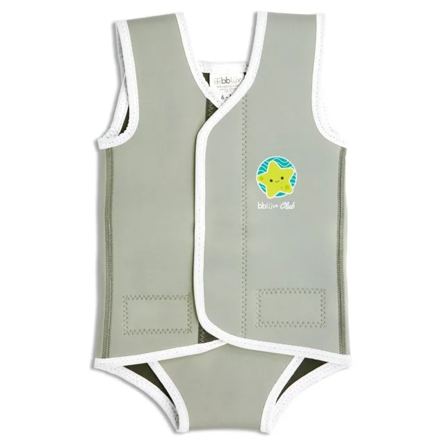 Bblüv dětský neopren do vody Wrap Grey vel. S (0-6m)