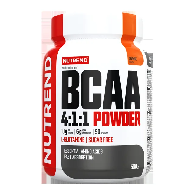 BCAA 4:1:1 POWDER, 500 g, pomeranč