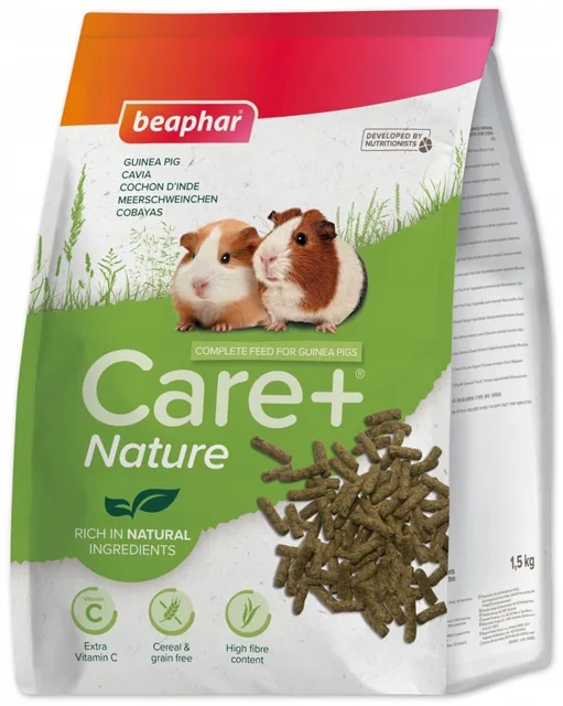 BEAPHAR Care+ Nature Guinea Pig 1,5 kg krmivo pro morčata