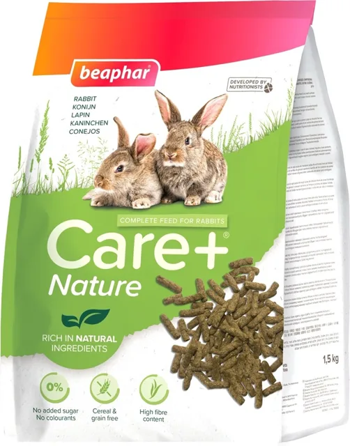 BEAPHAR Care+ Nature Rabbit 1,5 kg krmivo pro králíky