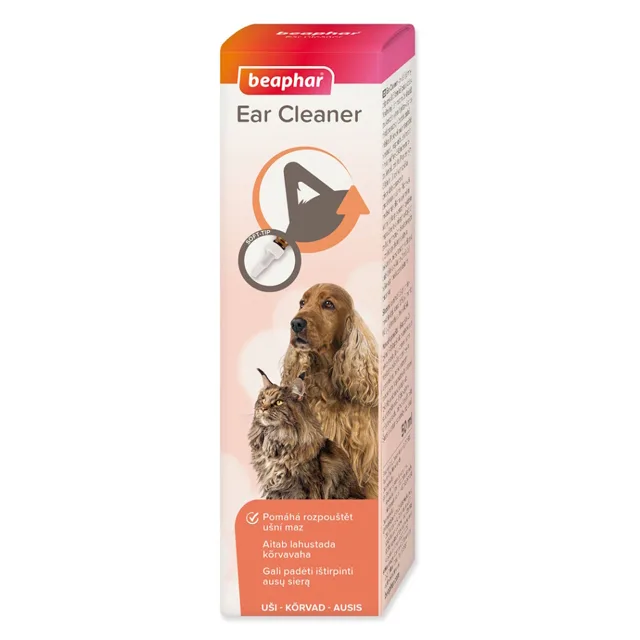 BEAPHAR Ear Cleaner ušní kapky pro psy a kočky 50 ml