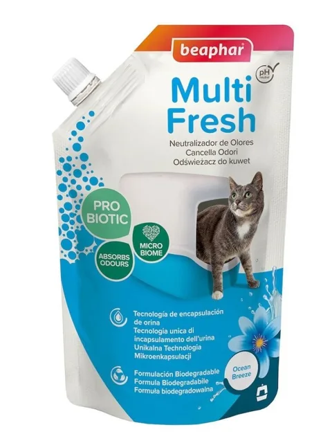 BEAPHAR Multi Fresh Neutralizátor zápachu ve formě prášku pro kočičí stelivo