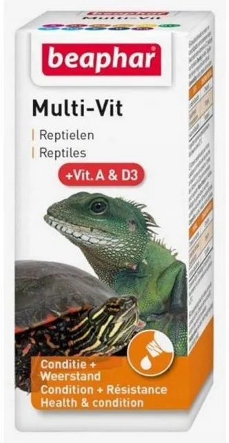 BEAPHAR Multi-Vit vitamínový doplněk pro plazy 20 ml