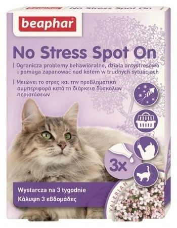BEAPHAR No Stress Spot  0,4 ml x3