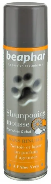 Beaphar šamponová pěna s Aloe Vera 250 ml