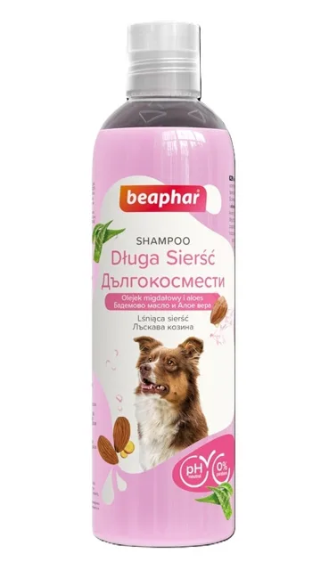 BEAPHAR Shampoo Long Coat 250 ml šampon pro psy s dlouhou srstí