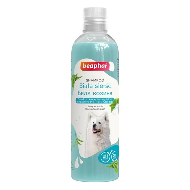 BEAPHAR Shampoo White Dod 250 ml pro bílé vlasy pro psy