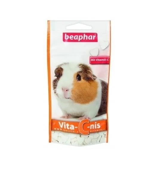 BEAPHAR Vita-C-nis 50 g - tablety pro morčata